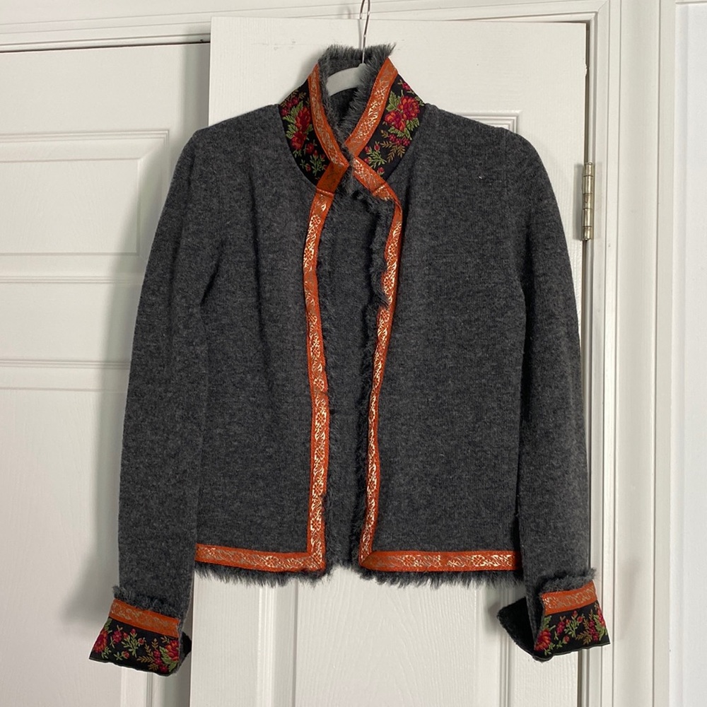 Free People Detailed Cardigan
